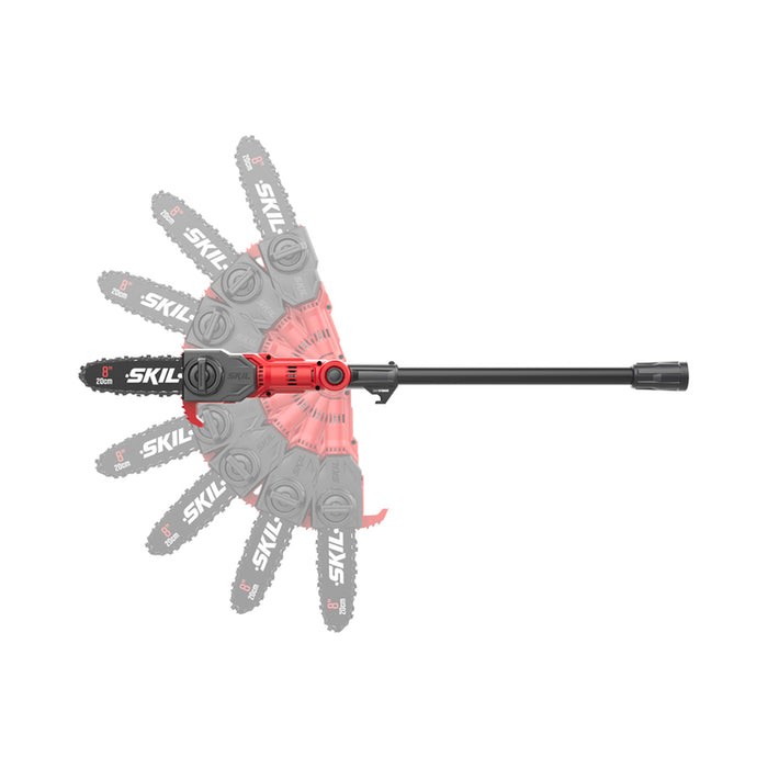 BATTERY TELESCOPIC CHAINSAW SKIL GV1E0650CA 18 V, NUMBER OF BATTERIES 1, 2.00 Ah, BAR LENGTH 20.00 cm