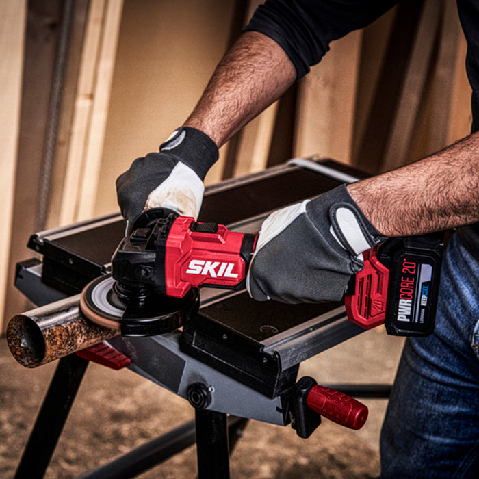 CORDLESS BRUSHLESS ANGLE GRINDER SKIL AG1E3923CA 18 V, 125 mm, 2.00 Ah, NUMBER OF BATTERIES 1