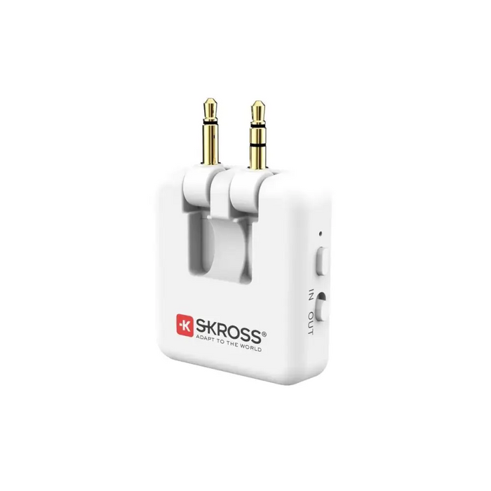 Skross audio adapter 3.5 mm jack to Bluetooth White - Аудио кабели<<<Кабели<<<ValiAPI