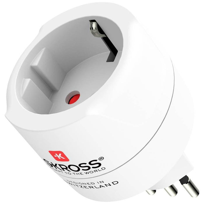 Adapter SKROSS 1500272, EU to Siss+Italy+Brazil
