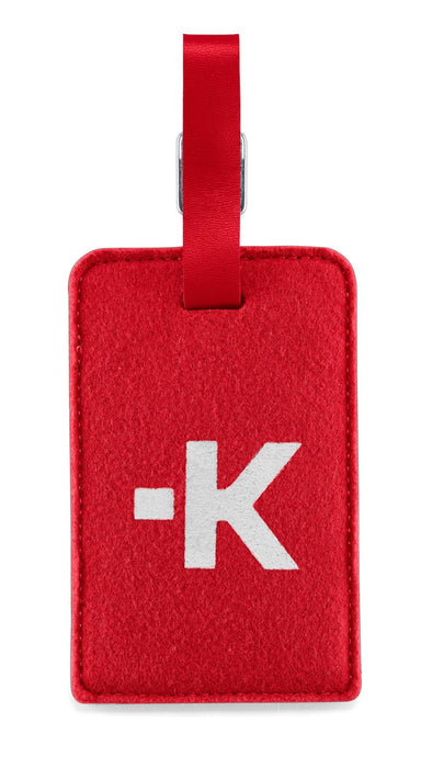 Skross Luggage Tags, Contact Card, Red