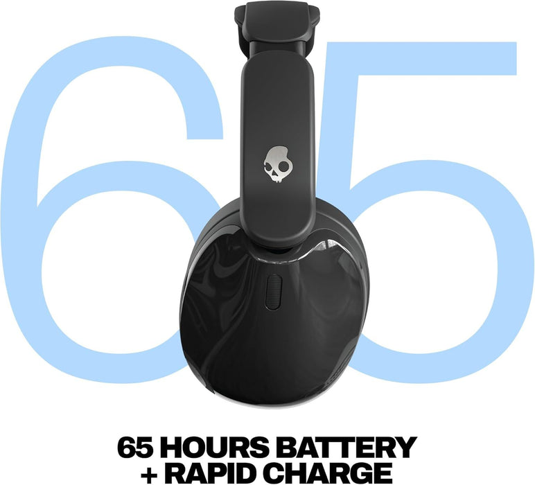 Skullcandy Hesh 540 Bluetooth Wireless Over-ear Headphones, BT 5.3, ANC 4, Black EU (S6HAW-T740)