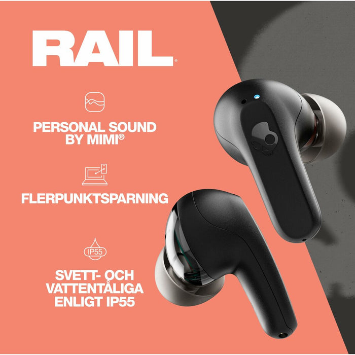 In-ear Bluetooth Headphones Skullcandy S2RLW-Q740 Black