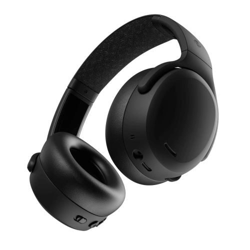 Skullcandy Crusher Bluetooth Wireless Over-ear Headphones, BT 5.0, Black EU (S6CRW-K591)