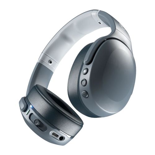Skullcandy Crusher EVO Bluetooth Wireless Over-ear Headphones, BT 5.0, Gray EU (S6EVW-N744)