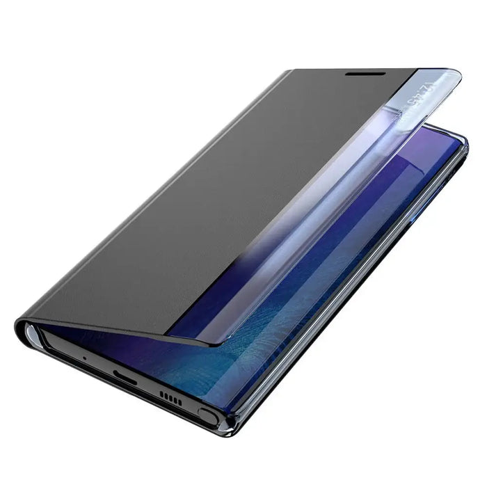 Sleep Case Bookcase Type Case with Smart Window for Samsung Galaxy A22 5G blue - Cell phone cases and covers<<<HurtelXML