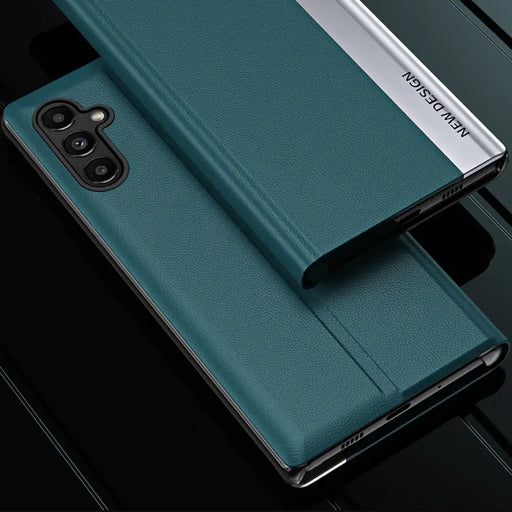 Sleep Case Pro case for Samsung Galaxy S23 with flip stand blue - Cell phone cases and covers<<<HurtelXML