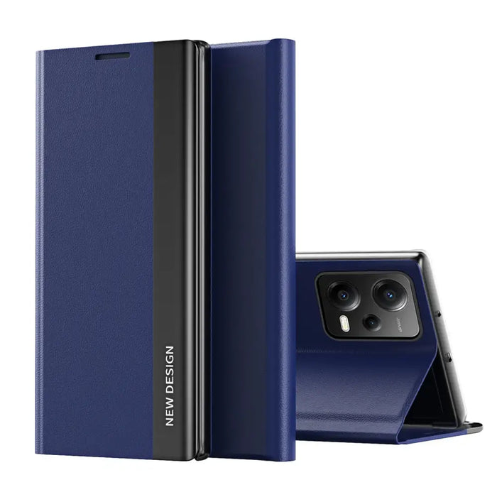 Sleep Case Pro case for Xiaomi Redmi Note 12 5G / Poco X5 5G with flip stand blue - Cell phone cases