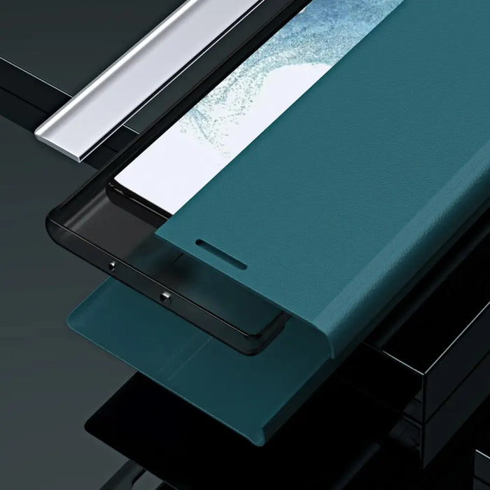 Sleep Case Pro case for Xiaomi Redmi Note 12 5G / Poco X5 5G with flip stand blue - Cell phone cases