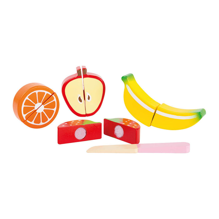 ROLE PLAY TOY SMALL FOOT SET FRUIT-WOODEN