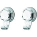 SMALL HOOKS-2PCS VACUUM BESTLOCK KITCHEN CHROME COMPACTOR - Системи за окачване<<<Домашни потреби<<<Кухня<<<Praktiker