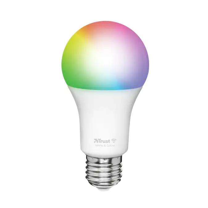 SMART BULB TRUST RGB E27 71281 - Smart Home<<<TRUST компютърна периферия и