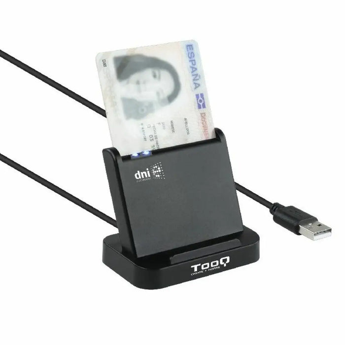 Smart Card Reader TooQ TQR-220B Black - Компютър Мрежи и компоненти<<<Компютри| Електроника<<<BigBuy&&&Мулти Четец за
