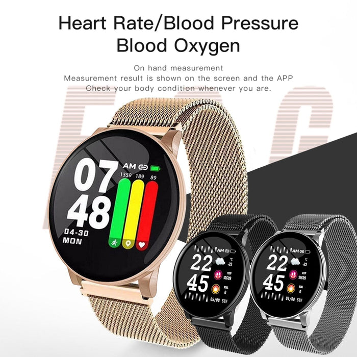 Smart fitness watch Vektros W28 pulse, blood pressure, pedometers, waterproof IP67