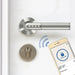 SMART DOOR HANDLE WITH CODE INTESA SOREX - Обков за врати<<<Обков<<<Мебели и интериор<<<Praktiker&&&Обков за