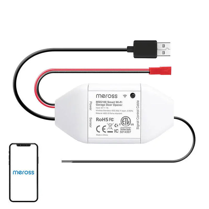 Smart Garage Door Opener Meross MSG100HK - Smart controllers<<<Control devices<<<Smart Home<<<InnproXML