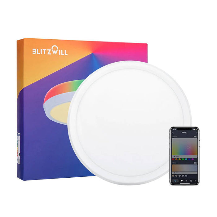 Smart LED Ceiling Light BlitzWolf BW-CLT1 WiFi 2200lm 6500k RGB Tuya - Ceiling lamps<<<Lighting<<<Smart Home<<<InnproXML