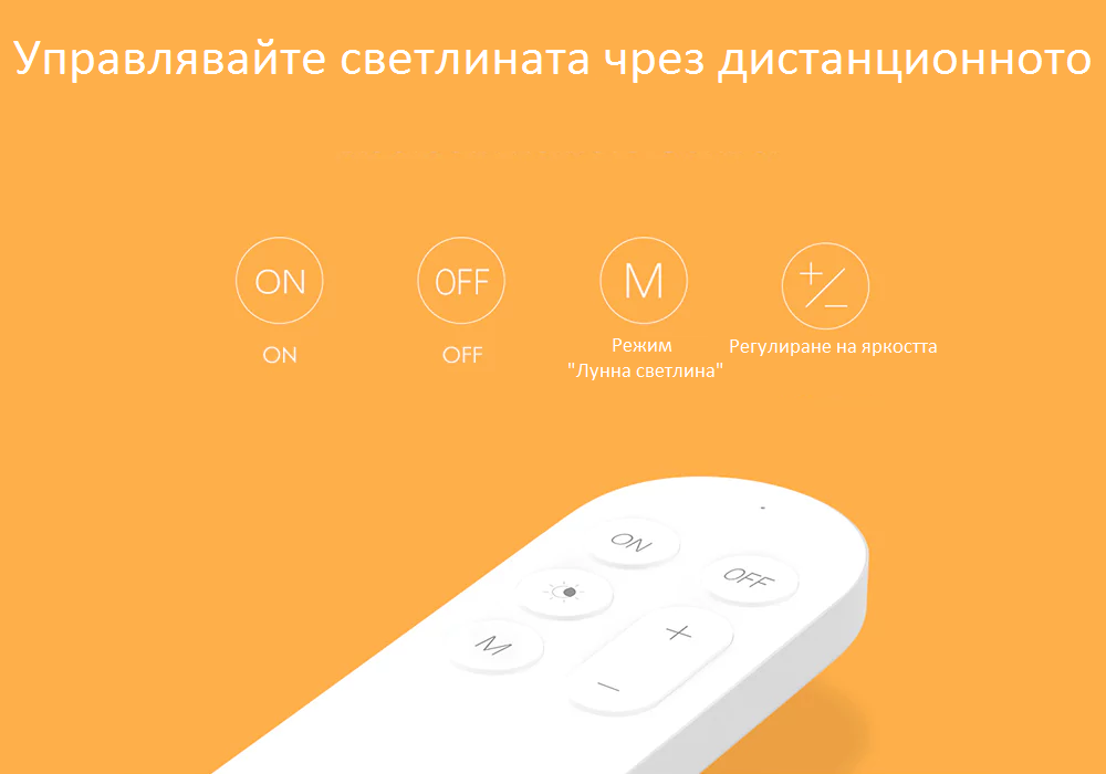 Smart LED ceiling Xiaomi Yeelight YLXD01YL - WiFi Bluetooth App Alexa Google Home - Smart Home