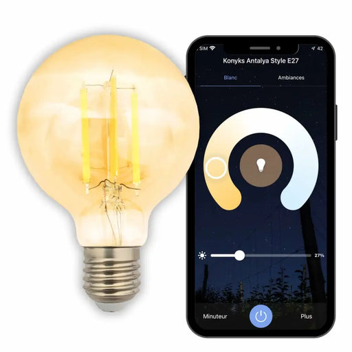 Smart Light bulb Konyks e27 E27 (6500 K) - Декорация и Осветление<<<Дом Градина<<<BigBuy&&&LED Осветление<<<Декорация и