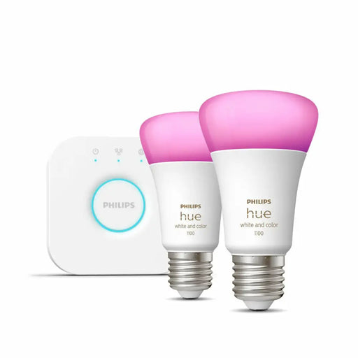 Smart Light bulb Philips Kit de inicio E27 9 W E27 LED 6500 K 806 lm - Сигурност Удома<<<Дом Градина<<<BigBuy&&&Смарт