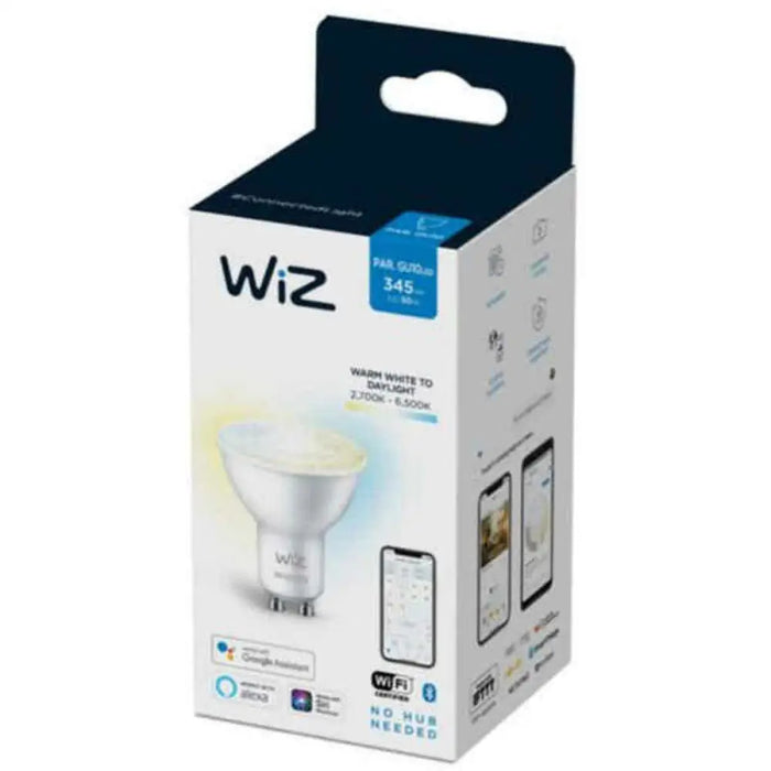 Smart Light bulb Wiz 50 W GU10 Wi-Fi LED 2700 K 6500 K 400 lm - Сигурност Удома<<<Дом Градина<<<BigBuy&&&Смарт