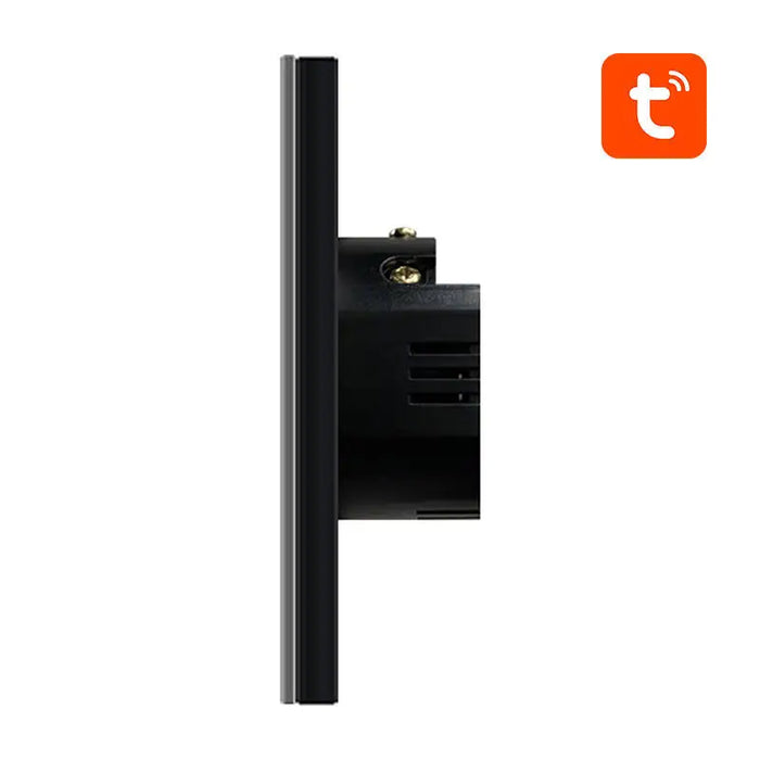 Smart Light Switch ZigBee Avatto ZTS02-EU-B3 3 Way TUYA (black) - Switches<<<Control devices<<<Smart Home<<<InnproXML