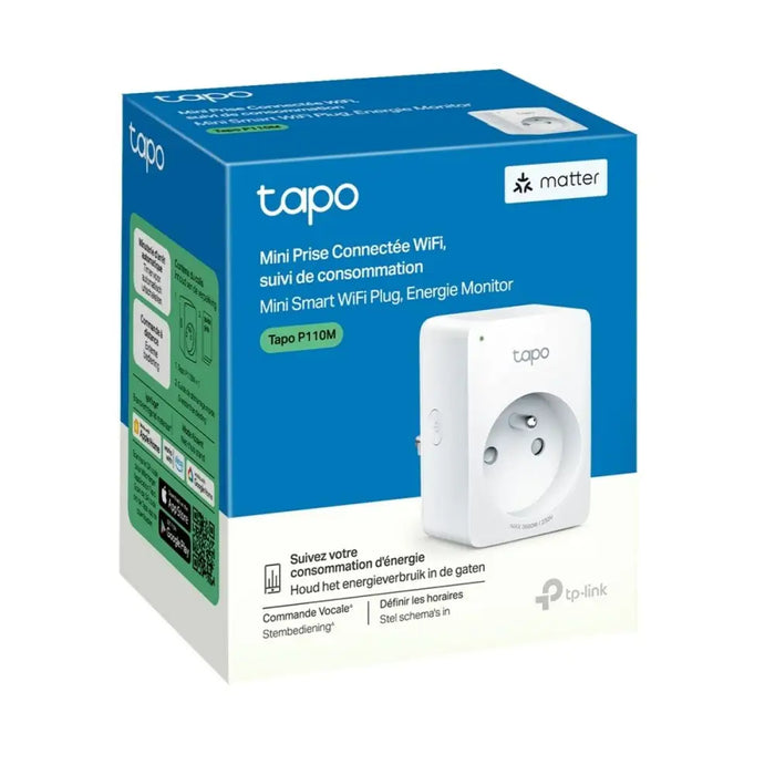Smart Plug TP-Link Tapo P110M Bluetooth Wi-Fi - Смарт щепсели<<<Сигурност Удома<<<Дом