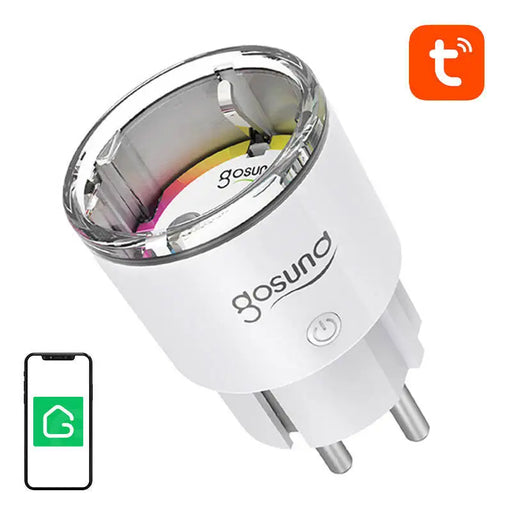 Smart plug WiFi Gosund EP2 10A Tuya - Power plugs<<<Smart Plug<<<Actuators<<<Smart Home<<<InnproXML