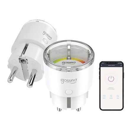 Smart plug WiFi Gosund EP2 10A Tuya - Power plugs<<<Smart Plug<<<Actuators<<<Smart Home<<<InnproXML