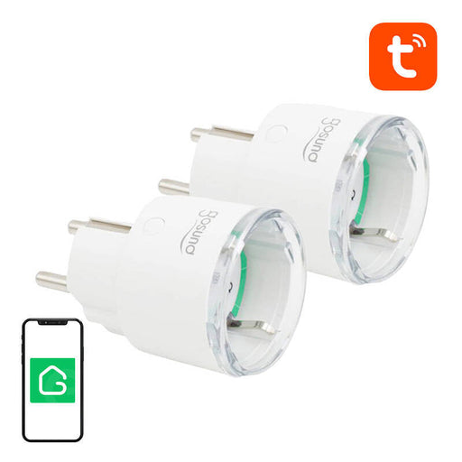 Smart plug WiFi Gosund SP111 3680W 16A Tuya 2-pack - Power plugs<<<Smart Plug<<<Actuators<<<Smart Home<<<InnproXML