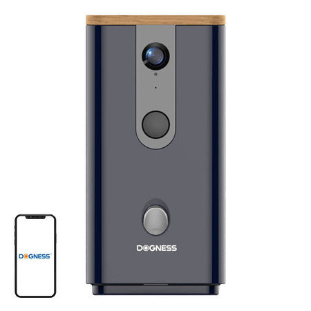 Smart snack feeder with camera T03 Dogness (Black) - Bowls<<<Food Dispensers<<<Pets<<<InnproXML