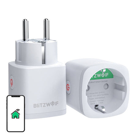 Smart Socket BlitzWolf BW-SHP13 ZigBee (EU) 3680W - Power plugs<<<Smart Plug<<<Actuators<<<Smart Home<<<InnproXML
