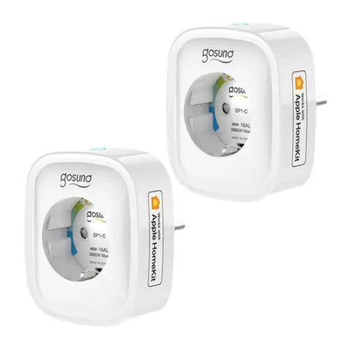 Smart socket WiFi Gosund SP1-H (2-pack)(HomeKit) 16A - Power plugs<<<Smart Plug<<<Actuators<<<Smart Home<<<InnproXML