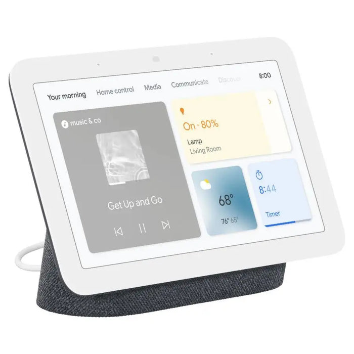 Smart speaker Google Nest Hub 2nd gen Touch screen Voice assistant Dark gray - Преносими тонколони<<<Електроника и