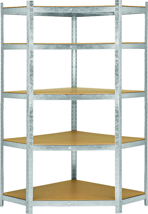 CORNER METAL RACK 180X90X40CM 5X175KG