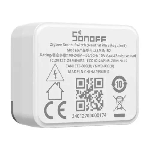 Smart switch mini ZigBee SONOFF ZBMINIR2 - Smart controllers<<<Control devices<<<Smart Home<<<InnproXML