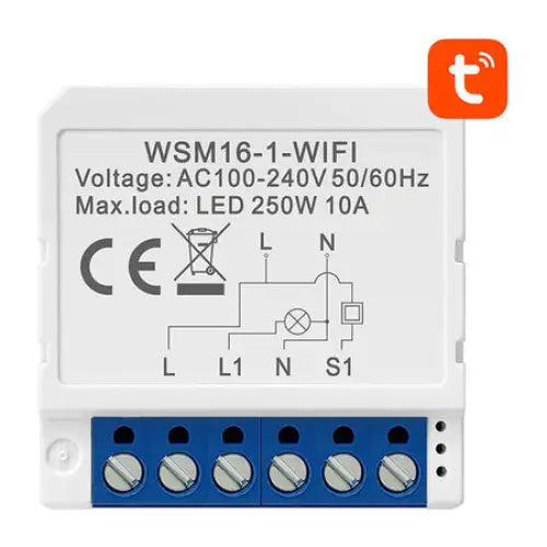 Smart Switch Module WiFi Avatto WSM16-W1 TUYA - Smart controllers<<<Control devices<<<Smart Home<<<InnproXML