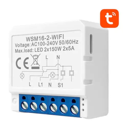 Smart Switch Module WiFi Avatto WSM16-W2 TUYA - Smart controllers<<<Control devices<<<Smart Home<<<InnproXML