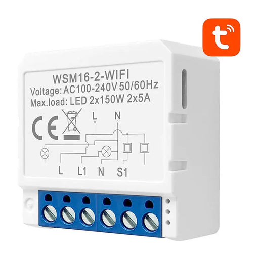 Smart Switch Module WiFi Avatto WSM16-W2 TUYA - Smart controllers<<<Control devices<<<Smart Home<<<InnproXML
