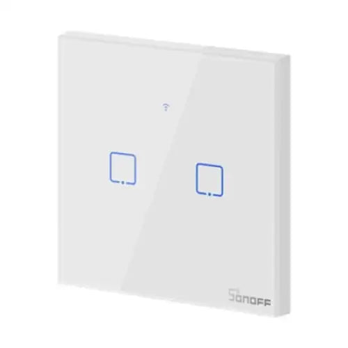 Smart Switch WiFi + RF 433 Sonoff T1 EU TX (2-channel) - Switches<<<Control devices<<<Smart Home<<<InnproXML