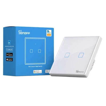 Smart Switch WiFi + RF 433 Sonoff T2 EU TX (2-channel) updated - Switches<<<Control devices<<<Smart Home<<<InnproXML