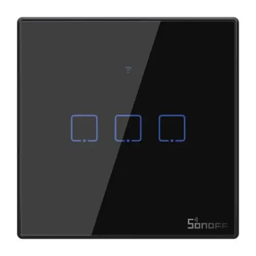 Smart Switch WiFi + RF 433 Sonoff T3 EU TX (3-channels) - Switches<<<Control devices<<<Smart