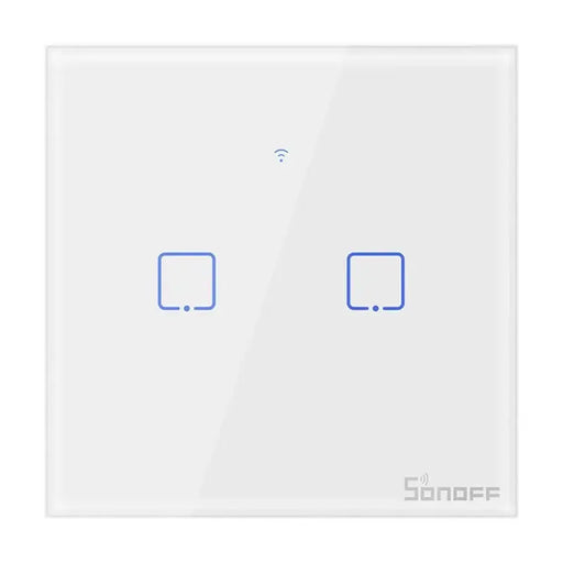 Smart Switch WiFi Sonoff T0 EU TX (2-channel) - Switches<<<Control devices<<<Smart Home<<<InnproXML&&&Smart