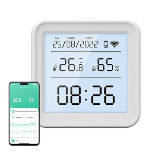 Smart temperature and humidity sensor WiFi Gosund S6 LCD Tuya - Sensors<<<Actuators<<<Smart Home<<<InnproXML