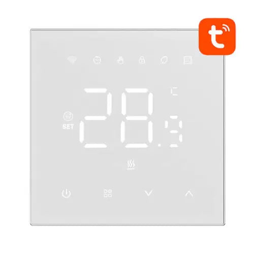 Smart thermostat Avatto WT410-16A-W electric heating 16A WiFi - Thermostats<<<Heating control<<<Actuators<<<Smart