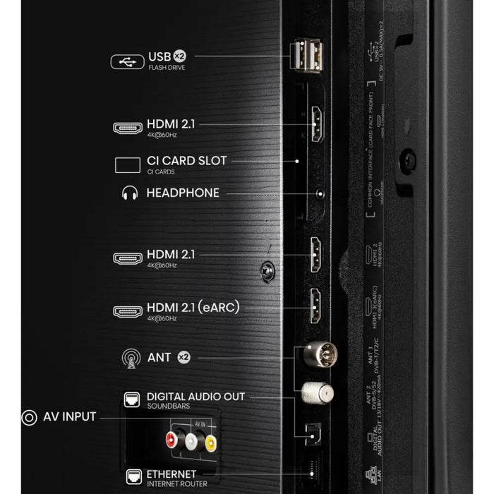 Smart TV Hisense 50E77Q 50 50’’ 4K Ultra HD HDR QLED - Електроника Телевизори<<<Компютри|