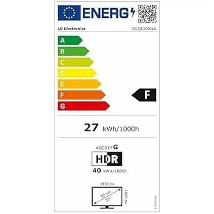 Smart TV LG 32LQ63006LA.API Full HD 32’’ LED HDR - Електроника Телевизори<<<Компютри| Електроника<<<BigBuy&&&Телевизори