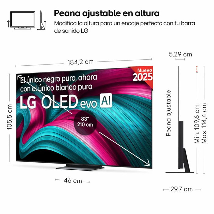 Smart TV LG OLED83C54LA 4K Ultra HD 83’’ HDR OLED - Електроника Телевизори<<<Компютри|