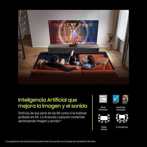 Smart TV Samsung TQ75Q8FAAUXXC UHD 75’’ ULED HDR HDR10+ Ultra HD 4K QLED - Телевизори и смарт телевизори<<<Електроника