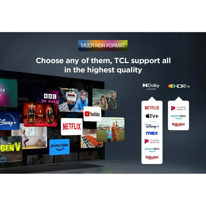 Smart TV TCL 55V6C 4K Ultra HD 55’’ HDR D-LED HDR10 Direct-LED Dolby Vision - Телевизори и смарт